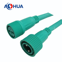 Prise électrique AOHUA haute puissance 36A connecteur de câble d'alimentation M28 2pin 3pin 5pin prise mâle et femelle pour équipement électrique
