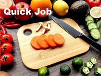 Ensemble de 2 planches à découper en bois de bambou, mini, légères, planches à découper en bois saines pour la cuisine, sans BPA