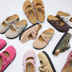 Sandalias de Mujer de Alta Calidad, Suaves, con Suela Gruesa, Diseño de Tiras Cruzadas, Personalizadas, Tipo Mule, de Gamuza, con Suela de <span class=keywords><strong>EVA</strong></span> Antideslizante y Cómodas - Product Image 4