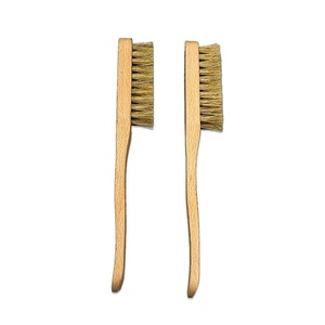 Brosse en bambou pour escalade en bois de hêtre personnalisée en gros emballée dans un sac avec logo personnalisé - Product Image 3