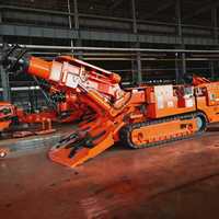 Machine de forage de tunnels multi-usages certifiée ATEX pour l'exploration et le développement miniers