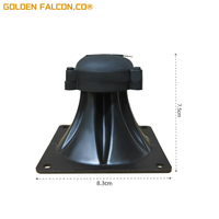 Altavoz de Tweeter de 150 vatios, altavoz de bocina para exteriores, altavoz de plástico, altavoz de Tweeter, bobina de alambre de cobre, Tweeter