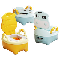Vente chaude dessin animé bébé toilette enfant en bas âge pot entraîneur facile à nettoyer voyage Portable enfants pot formation chaise