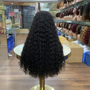 Peluca Personalizada de Color Natural de 22 Pulgadas con Cierre Invisible, Ondas de Agua en Cascada de Encaje HD de 5 por 5 - Product Image 3