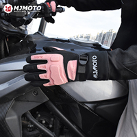 Gants de moto d'hiver imperméables Gant Moto Warm Men Full Finger Moto Gloves Touch Screen Guantes Motorbike Riding Gloves