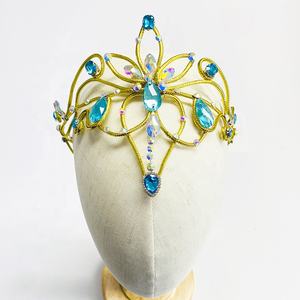 H0004แฟชั่นผมสวยเครื่องประดับบัลเล่ต์หน้าผาก Tiara - Product Image 1