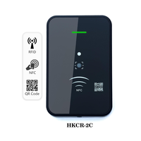 Lector de Tarjetas de Control de Acceso con Código QR Dinámico, Proximidad NFC, IC RFID EV1 EV2, WG 26/34, con Interfaz RJ45