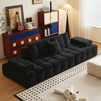 Modernes Geradliniges Block-Sofa Vakuumkomprimiertes Modulares Stoffsofa Freizeit-Kompressionssofa für Wohnmöbel