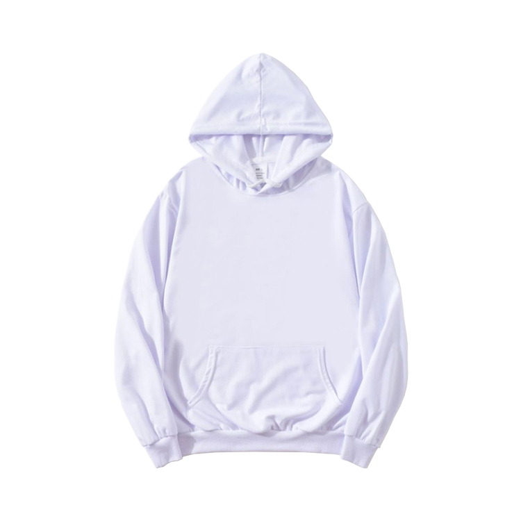Sweat à capuche blanc
