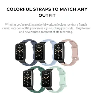 Bracelet à motif de pissenlit pour <span class=keywords><strong>Xiaomi</strong></span> <span class=keywords><strong>Mi</strong></span> <span class=keywords><strong>Band</strong></span> <span class=keywords><strong>7Pro</strong></span>, bracelet de remplacement en Silicone pour le sport, respectueux de la peau, accessoires de montre pour femme - Product Image 6
