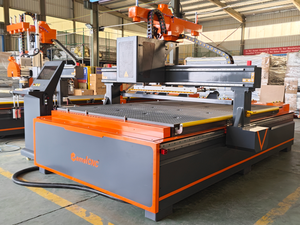 3 अक्ष एयर कूलिंग स्पिंडल प्रसंस्करण के साथ अच्छी कीमत वुडवर्किंग मशीनरी - Product Image 2