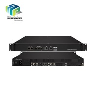 Modulateur QAM DVB-C CATV (M60) avec entrée IP SFP 10G pour 64, 96 ou 112 modulateurs QAM