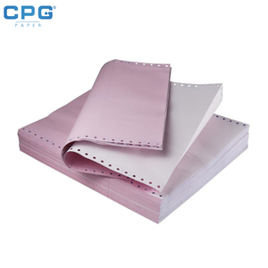 50gsm Carbonless Paper Jumbo Roll 3 Ply Self Copying NCR Paper for Industrial <b>Scale</b> Form Production - Product Image 1