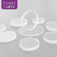 Fenêtre de protection en quartz Startnow D35-38, lentille laser 37x7 mm, 38,1x1,6 mm, verre optique pour découpe