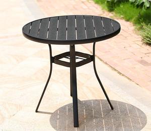 Ensemble de chaises de <span class=keywords><strong>table</strong></span> de <span class=keywords><strong>jardin</strong></span> portable de haute qualité <span class=keywords><strong>Table</strong></span> basse de patio <span class=keywords><strong>ronde</strong></span> moderne salle à manger en plastique d'extérieur avec un design en métal élégant - Product Image 1