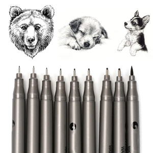 Bolígrafo de Tinta Pigmentada Resistente al Agua y a la Decoloración, Multitamaño, Bolígrafo Uni Pin de Línea Fina - Product Image 4