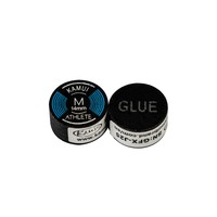 Embout de queue de billard KAMUI ATHLETE Premium Clear 14 mm en cuir laminé, fabriqué en Chine