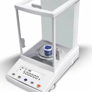 ميزان تحليلي LCD JA 0001 500 جم للأطعمة مقياس ذهبي بعد مختبر مختبري