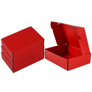 Boîte d'avion en carton ondulé de taille personnalisée 10x10x5cm à 50x50x30cm Stock prêt - Product Image 1