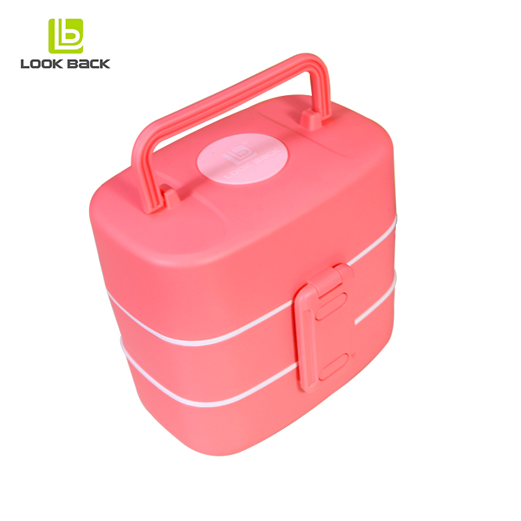 Bébé L'environnement Pp En plastique Logo Micro-ondable Enfants Divisés L'armée Promotionnel Nouveau Rectangle Stockage Boîtes