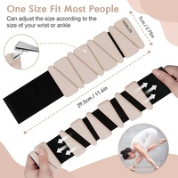 Poids de Cheville et de Poignet Réglables Couleur Personnalisée, Ensemble Maison Sport Fitness Yoga Pilates, Bague de Puissance Barre Poutre, Haltère en Silicone, Tapis de Yoga