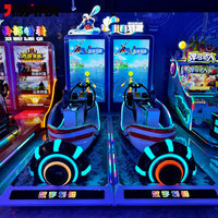 Machine de jeu d'intérieur à monnayeur pour adultes, jeu de pagaie étonnamment clair, sports extrêmes