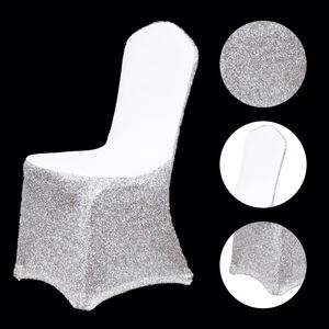 Housse de chaise scintillante pour banquet, en polyester et spandex extensible, pour événements - Product Image 3