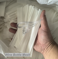 Bouteille de vin maille manchons de protection PE filet verre bouteille couverture cuisine