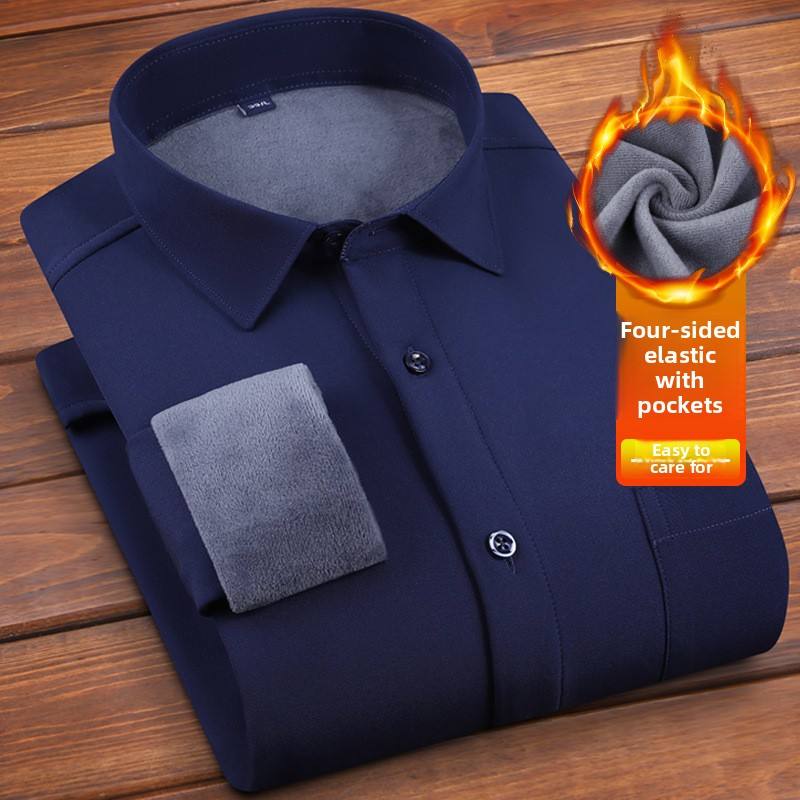 Sc907 bleu foncé doublé polaire avec poches