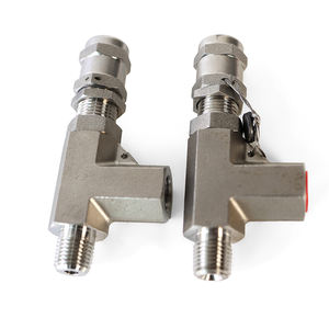 ضغط بخار هواء من الفولاذ المقاوم للصدأ قابل للتعديل للغاز/N2/H2-تنفيس الهواء والبخار ، درجة صناعية - Product Image 5