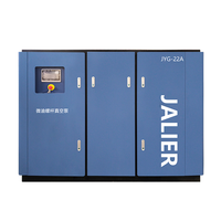Compresseur d'air rotatif industriel à vis 7,5-22KW 220V/380V pour la production d'oxygène avec systèmes de pré-refroidissement et de purification