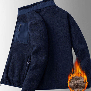 <span class=keywords><strong>Felpa</strong></span> con Logo Personalizzabile OEM per Uomo, Alta Qualità in Pile Polare, Collo Alto, Mezza Zip, per Primavera - Product Image 4