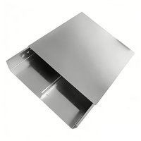 Canaux de câbles galvanisés sur mesure pour usine, en acier inoxydable 304, type échelle, ignifuges, pour la pose de câbles