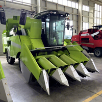 Moissonneuse-batteuse à maïs 2-5 rangs pour agriculteurs, avec prix d'usine, à vendre