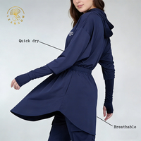 Ensemble de vêtements de sport modestes de haute qualité pour femmes musulmanes, grandes tailles, par le fabricant Activewear
