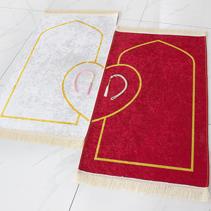 2024 nouveau tapis de prière de couple de haute qualité peut être personnalisé conçu tapis de culte musulman chaud - Product Image 3