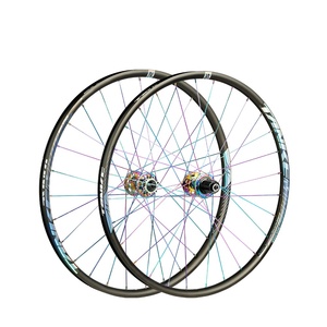 Juego de <span class=keywords><strong>Ruedas</strong></span> para Bicicleta de Montaña TANKE de <span class=keywords><strong>26</strong></span> Pulgadas, <span class=keywords><strong>27.5</strong></span> Pulgadas y 29 Pulgadas, 120 Tensiones, 4 Tirones, Eje de Liberación Rápida - Product Image 2