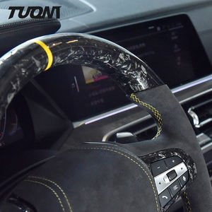 Pour <span class=keywords><strong>Bmw</strong></span> G20 G28 G29 G30 G32 G38 G11 G12 G05 G01 G02 X3 X4 X5 X6 Volant en fibre de carbone forgé - Product Image 6