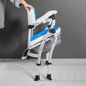 Ergonomic And Stable <b>Shower</b> Chair Bathroom Safety Equipment Toilet Bathroom Seat And Floor Seating For Elderly And Disabled - Product Image 4