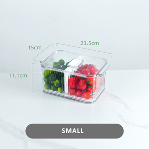 Wholesale New Design Freezer Container Kitchen Food Frozen Fresh Box Refrigerator Reusable Storage with <b>Lid</b> Containers - Product Image 4