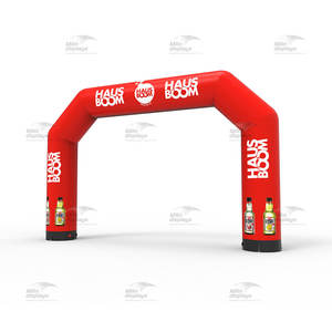 أقواس الهواء مخصص الطباعة شعار الراعي تشغيل سباق قوس قابل للنفخ - Product Image 3