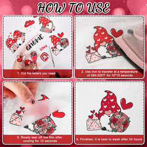 Autocollants en vinyle thermocollant Halloween Sorcière Personnages de films sœurs Patchs HTV Transferts Hocus Pocus pour T-shirts en tissu Chapeaux DIY - Product Image 6