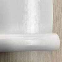 Bâche en pvc blanc, couteau acrylique double face 750g pour canopée, rouleau revêtu de pvc blanc