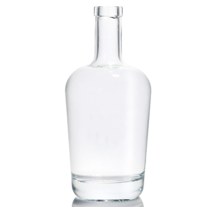 Vente en gros 500ml 700ml 750ml Vodka Brandy Whisky <span class=keywords><strong>Rhum</strong></span> Gin Carafe en forme <span class=keywords><strong>de</strong></span> <span class=keywords><strong>coeur</strong></span> bouteille en verre unique - Product Image 2