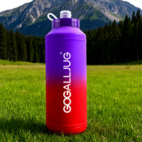 Bouteille d'eau compressible sans BPA de 500 ml, étanche, portable, pour la randonnée, le camping, les sports