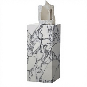 Piedra Natural Elegante, de Alta Gama, Atmosférica, Tamaño Personalizado, Adecuada para Decoración de Interiores, <span class=keywords><strong>Bulgari</strong></span> Blanca - Product Image 2