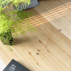 Plancher en SPC à clic imperméable en <span class=keywords><strong>plastique</strong></span> pour chambre à coucher, respectueux de l'environnement, design graphique, plinthe - Product Image 4