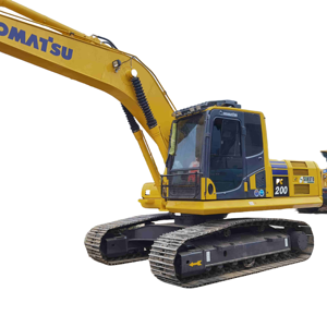 Excavatrice sur chenilles d'occasion KOMATSU PC200-8 de 20 tonnes, Komatsu PC 200-8 d'occasion, excavatrice Komatsu PC 200 à vendre - Product Image 1
