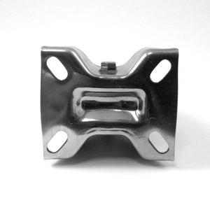 Rueda fija de placa de acero inoxidable blanca SKU 7110021 Piezas de rueda de 150 mm de diámetro - Product Image 2