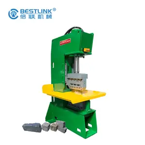 2024 Hot Sale Hydraulic Square Splitting Making Machine Natural Face Stone Guillotine For Wholesales